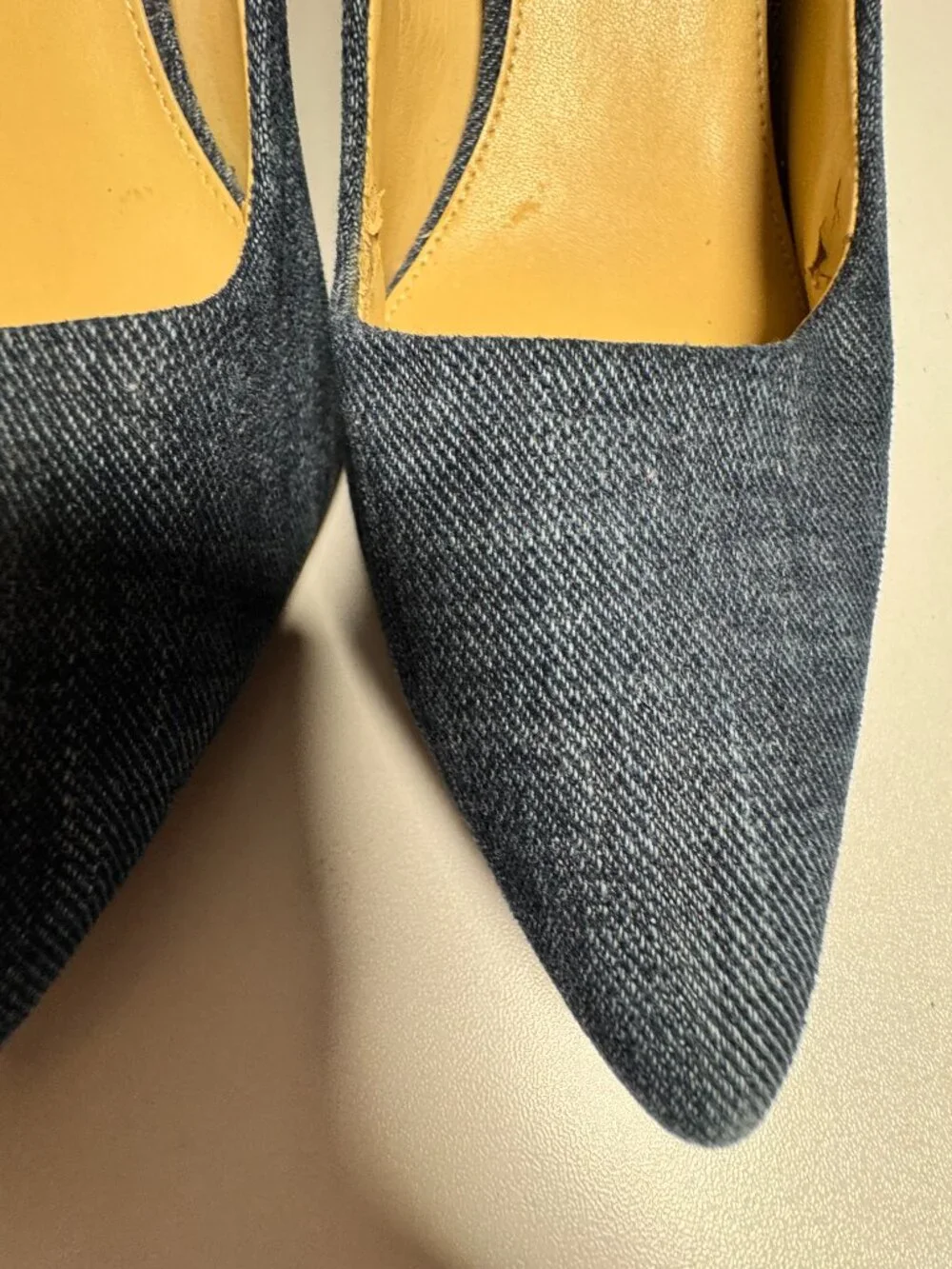 MICHAEL Michael Kors Denim Pointed Toe Pumps Size 9